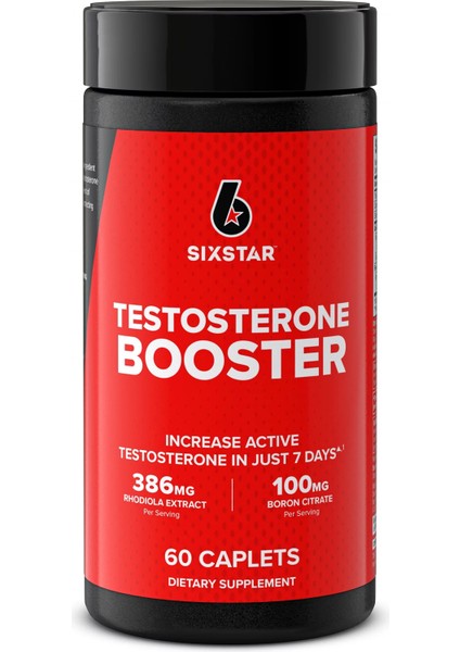 Six Star Testosterone Testo Booster, 60 Tablet