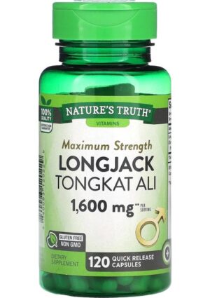 Nature's Truth Longjack Tongkat Alı 800 mg 120 Quick Release Kapsül