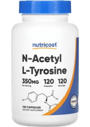 Nutricost N-Acetyl L-Tyrosine (Nalt) 350 mg 120 Kapsül