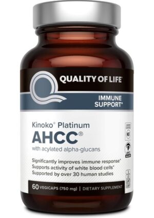 Kinoko Platinum Ahcc 750 Mg 60 Kapsül, Bağışıklık Sistemi Destekleyici Premium Ürün