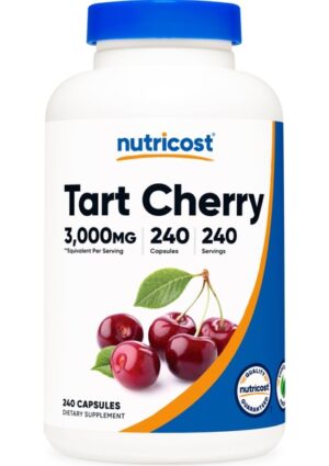 Grimlabs Nutricost Tart Cherry 3000 Mg, 240 Capsul