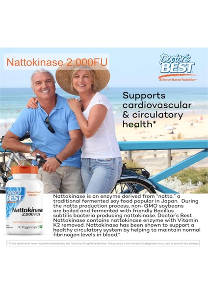 Doctor's Best Nattokinase - 2000 mg 90 Kapsül - Görsel 4