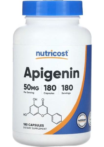 Nutricost Apigenin 50 Mg 180 Kapsül