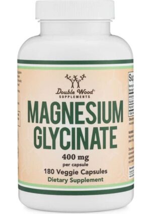 Double Wood Magnesium Glycinate - 400 Mg 180 Kapsül