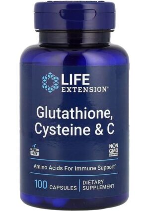 Life Extension Glutathione Cysteine C 100 Kapsül