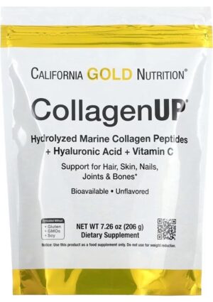 California Gold Nutrition California Gold Collagen up Unflavored (tatsız) 7,26 Oz 206 gr