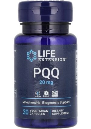 Life Extension Pqq 20 Mg. 30 Vegeterian Capsules