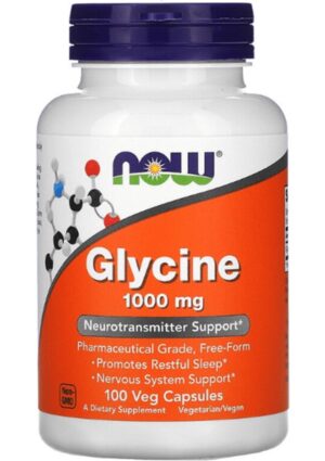 Now Foods Glycine 1000 mg 100 Veg Capsul