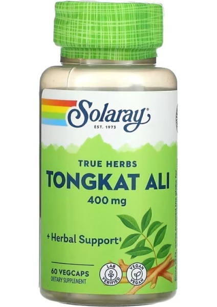 Solaray TONGKAT ALİ 400 MG 60 KAPSUL