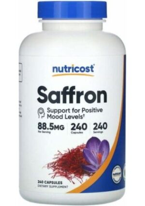 Nutri Nutricost Saffron 88.5 Mg, 240 Capsules