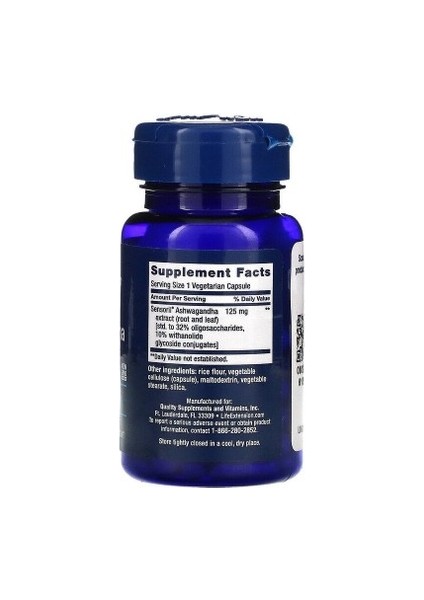 Life Extension 60 Kapsül Optimized Hint Ginseng Vegan Kapsül ABD Menşeli Enerji Artırıcı - Görsel 2