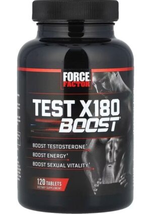 Force Factor Test X180 Boost 120 Tablet