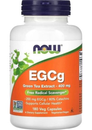 Now Egcg, Yeşil Çay Ekstresi, 400 mg , 180 Veg.kapsül.