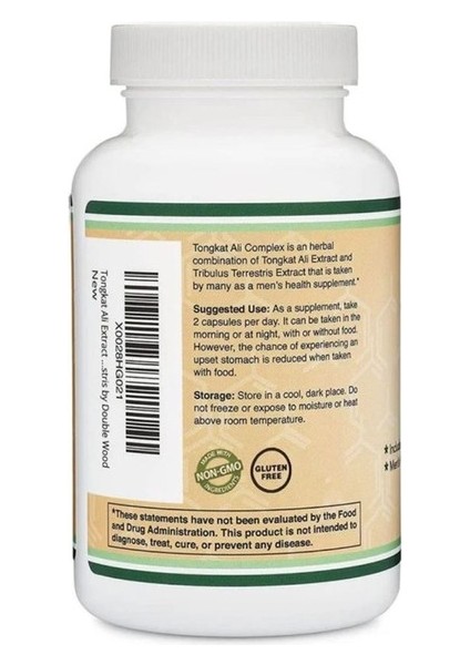 Double Wood Tongkat Alı 1020 mg 120 Kapsül - Görsel 3
