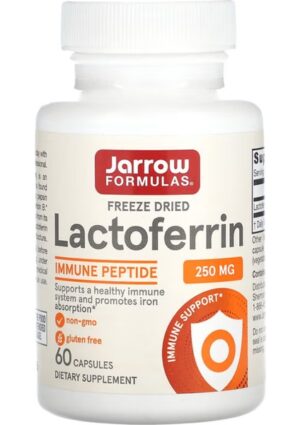 Jarrow Formulas Lactoferrin Freeze Dried 250 mg 60 Capsules