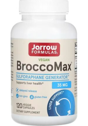 Jarrow Formulas Vegan Broccomax 35 mg 120 Veggie Capsules
