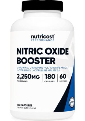 Nutricost Performance, Nitric Oxide Booster, 180 Capsules