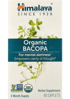 Himalaya Organic Bacopa, 60 Caplets