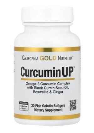 California Gold Nutrition, Curcuminup, 30 Balık Jelatin Yumuşak Kapsül