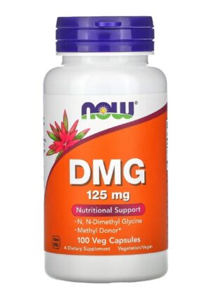 Now Foods Dmg, 125 Mg, 100 Veg Capsules