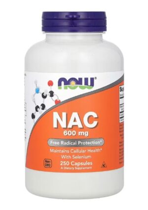 Now Foods Nac 600 mg 250 Capsules
