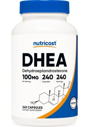 Nutricost Dhea 100 mg 240 Caps - Men & Women's Boost Fertility