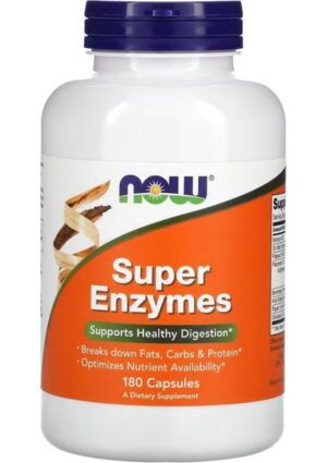 Now Foods Super Enzymes 180 Kapsül