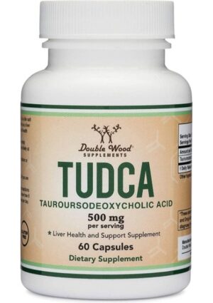 Double Wood Tudca 60 Capsules 500 mg Per Serving