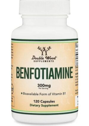 Double Wood Benfotiamine - 300 mg 120 Kapsül