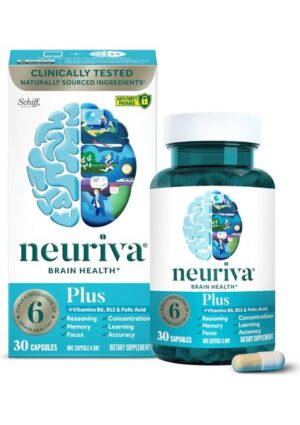 Neuriva Plus Brain Memory Focus Nootropics Cognitive Phosphatidylserine 30 Caps