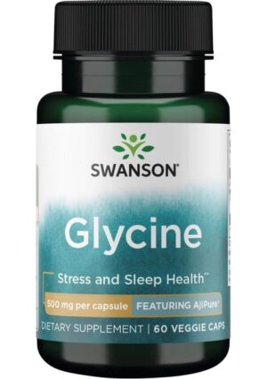 Swanson Glycine 500 Mg 60 Veg Kapsül