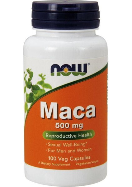 Now Foods Now Maca 500MG. / 100 Caps.