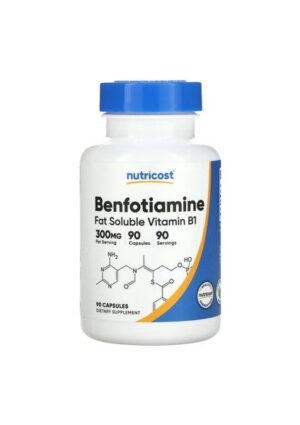 Nutricost Benfotiamine 300 Mg 90 Capsules