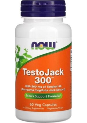 Now Foods, Testojack Tongk 300, 300 Mg, 60 Veg Capsules