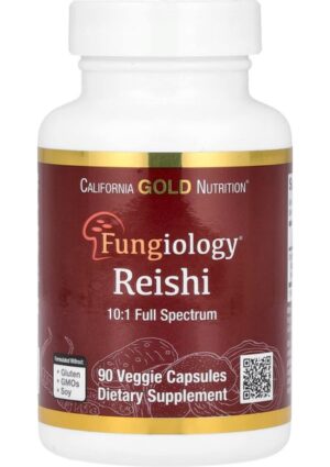 California Gold Nutrition Fungiology Reishi Mantar Kapsüller 90 Kapsül