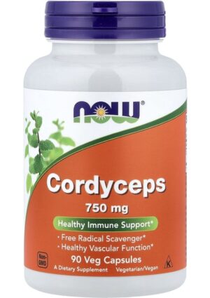 Now Foods Cordyseps 750MG 90KAPSÜL -Usa