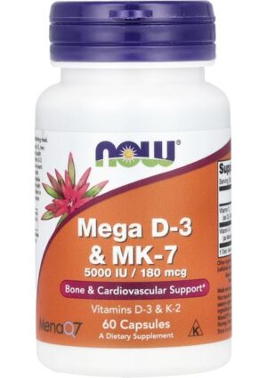 Now Foods Mega D3 Mk7 60 Kapsül