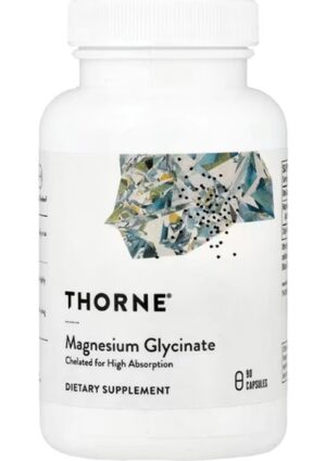 Thorne, Magnesium Glycinate, 90 Capsules (120 Mg Per Capsule).