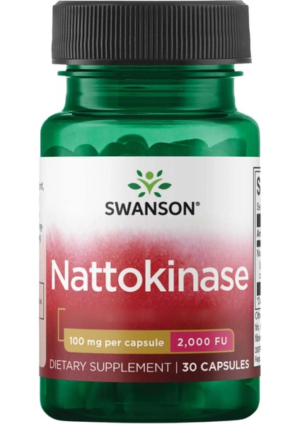 Swanson Nattokinase 100 Mg 30 Capsules