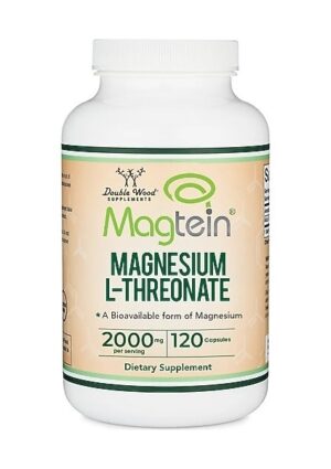Double Wood,magtein Magnesium L-Threonate 2000 Mg 120 Kapsül