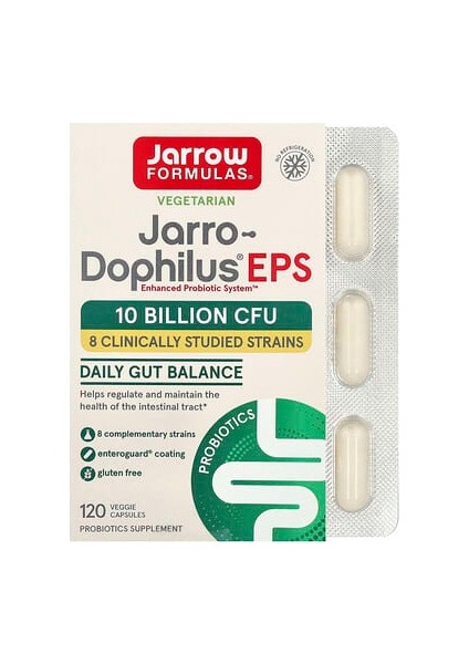 Jarrow Formulas, Jarro-Dophilus® Eps, 120 Veggie Caps (5 Billion Cfu Per Capsule)Dmmedicine