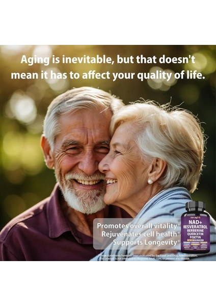 Strongvit Nad+ Resveratrol Supplement 60 Capsules Dmmedicineden - Görsel 4