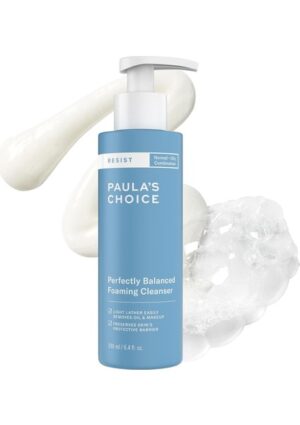 PAULA'S CHOICE Resıst Perfectly Balanced Foaming Facial Cleanser, Face Cleanser With Hyaluronic Acid & Aloe, Anti-Aging Face Wash, Large Pores & Oily Skin