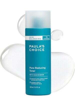 PAULA'S CHOICE Skın Balancıng Pore-Reducing Face Toner With Niacinamide, For Oily Skin & Combination, Minimizes Large Pores, Controls Oil & Shine, Hydrates & Replenishesd