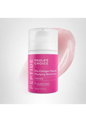 PAULA'S CHOICE Pro-Collagen Peptide Plumping Face Moisturizer, Daily Gel Face Cream For Deep Lightweight Hydration, Wrinkles & Loss Of Firmness, Fragrance-Free, 1.7 Fl Oz