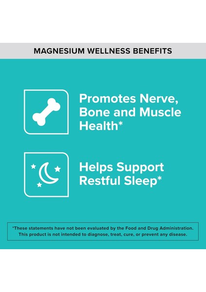 Qunol Magnesium Capsules 420MG, High Absorption Magnesium Supplement, 180 Kapsül - Görsel 2