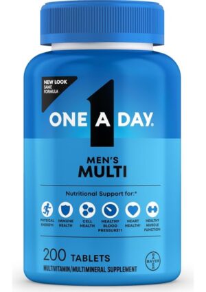 One A Day Men's Complete Multivitamin 200 Tablets - Ithal