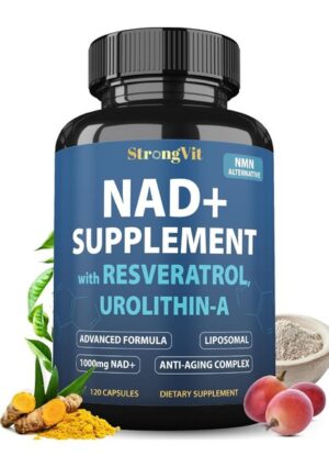 Strongvit Nad Supplement With Resveratrol,urolithin-A 120 Kapsül